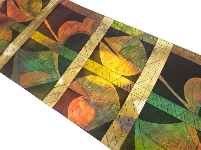 Japanese Kimono / Fukuro Obi Silk